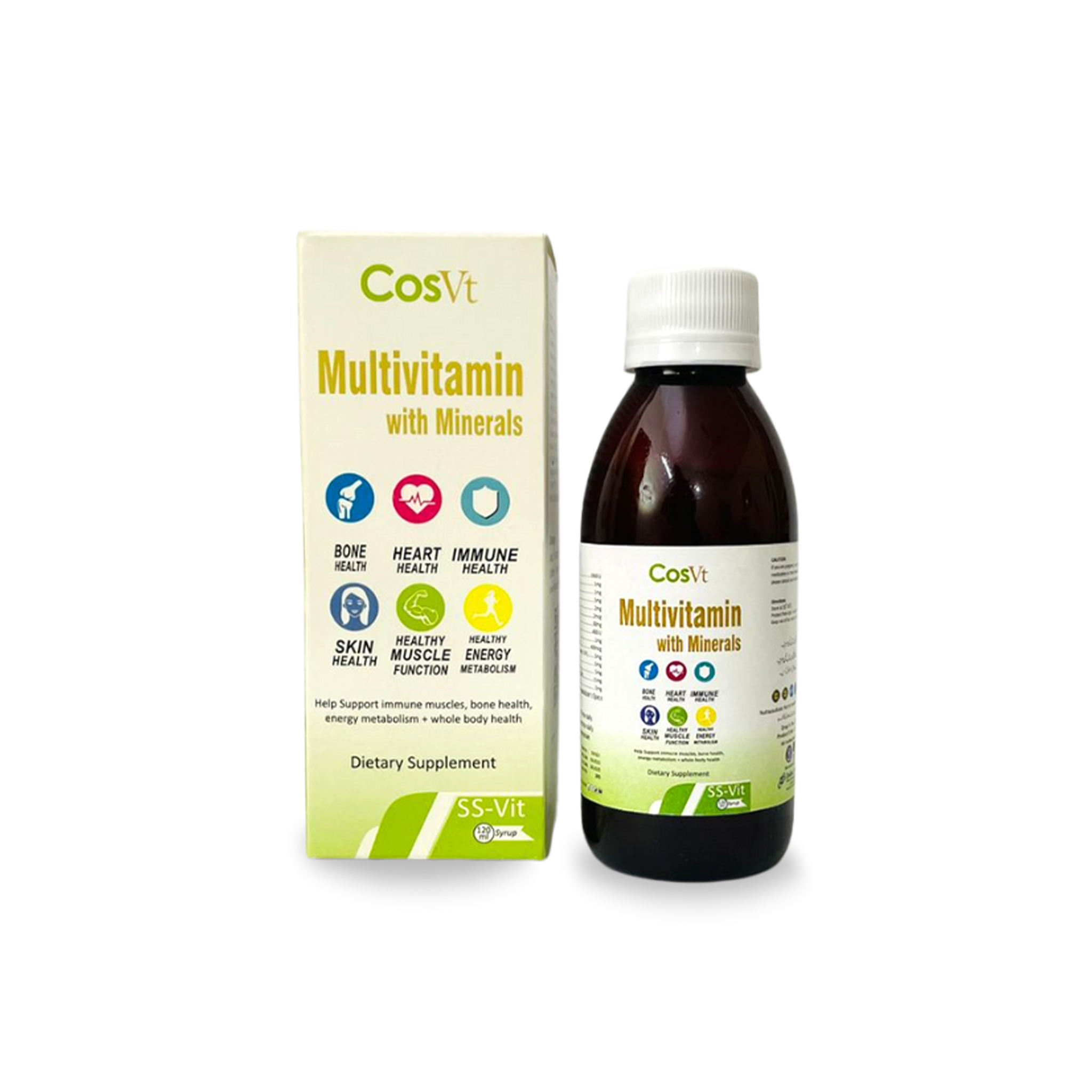 Colvit Syrup Multivitamin with Minerals Syrup – CosVt Healthcare
